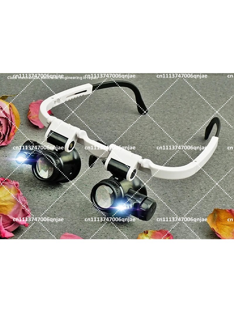 Electronics Repair Glasses - 23x vergrootglazen met hoofdband en verlichting