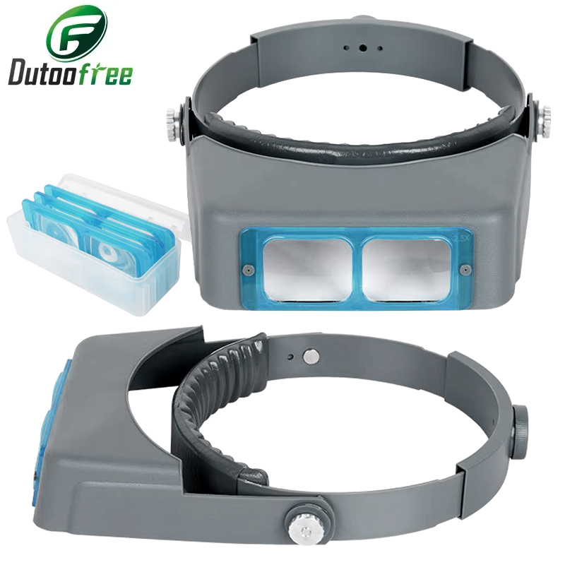 Electronics Repair Glasses - 1.5X2X2.5X3.5X Professionele Hoofdtelefoon Vergrootglas Handsfree Vergrootglazen