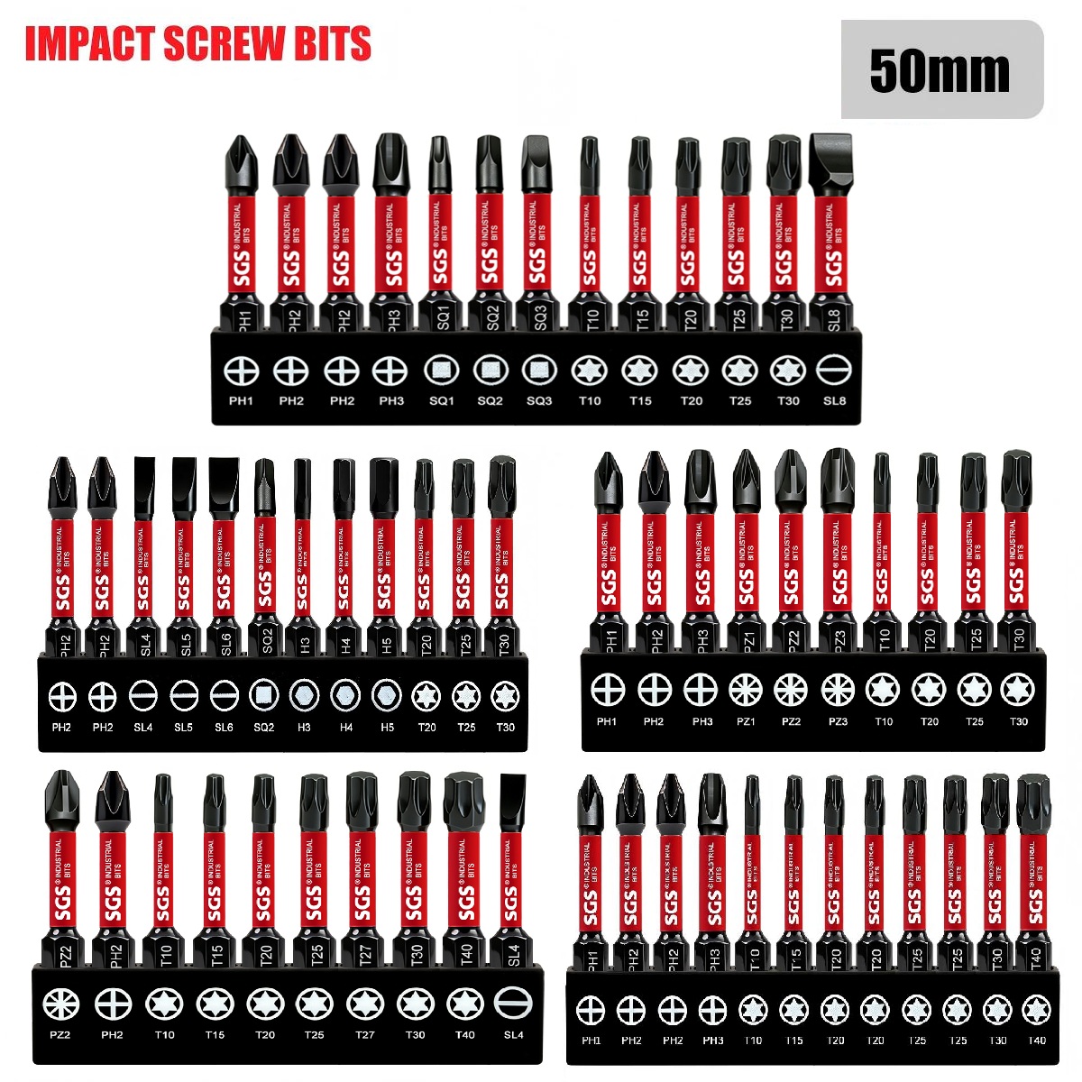 Electronics Repair Tools And Equipment - Multifunctionele schroevendraaierbitset, Ph, Pz, Sq, Hex,