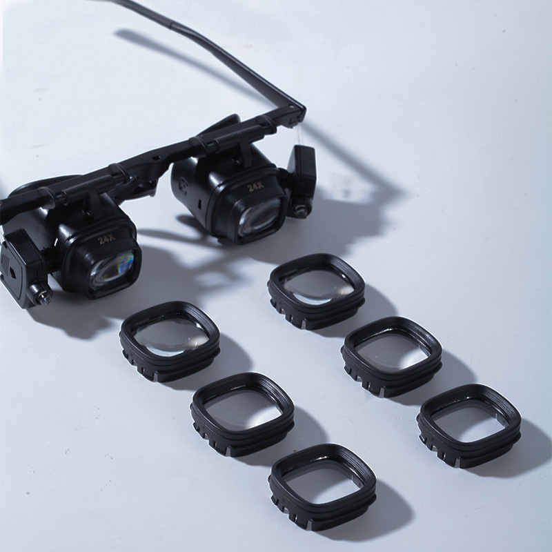 Hoge vergroting 24x op het hoo - Electronics Repair Glasses recensie en prijs