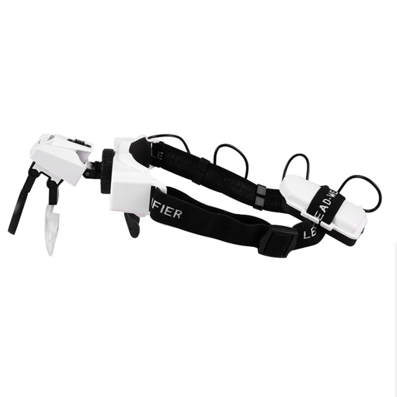 Verlichte hoofdbandvergrootgla - Electronics Repair Glasses recensie en prijs