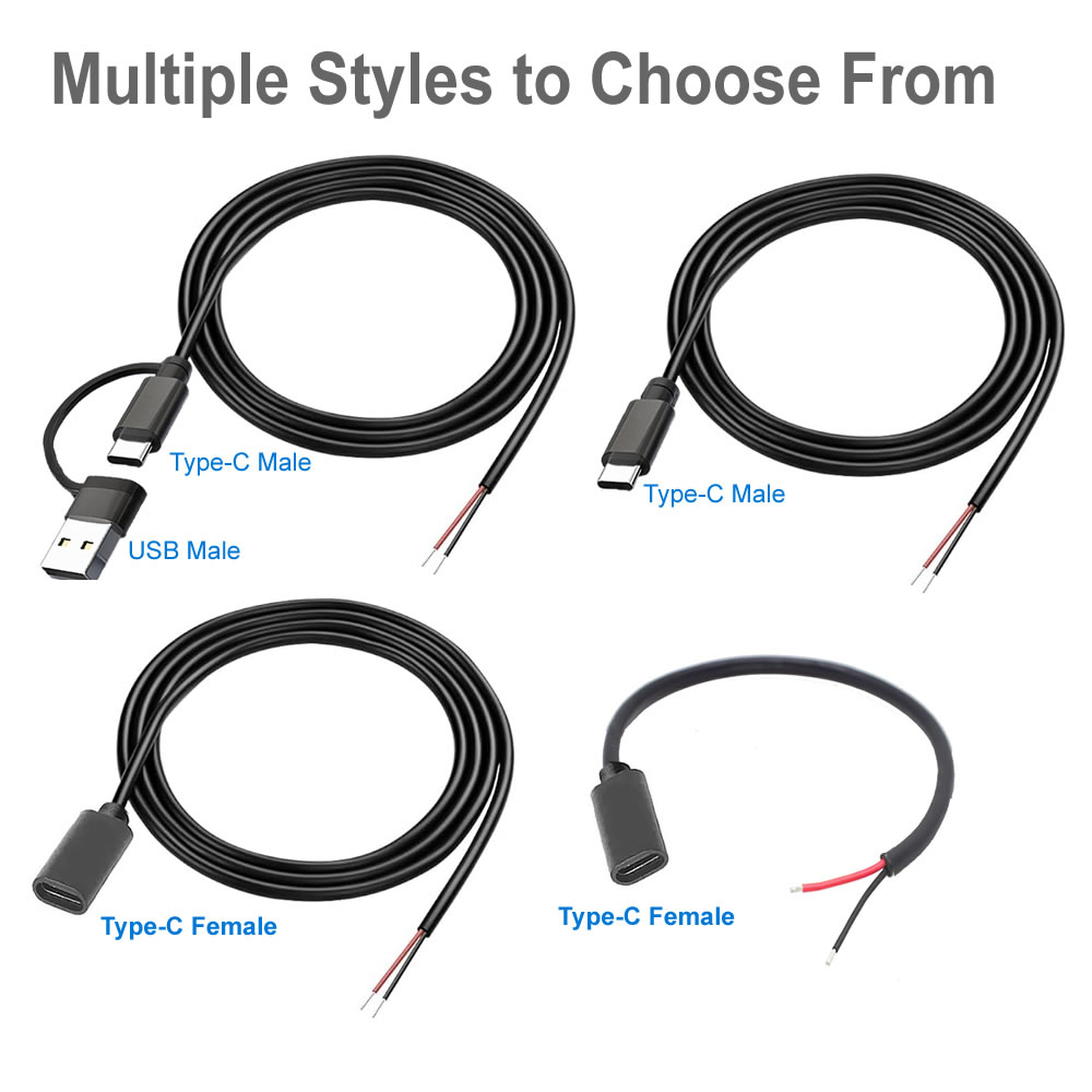 DC 2-pins voedingskabel USB en - Electronics Repair Glasses recensie en prijs