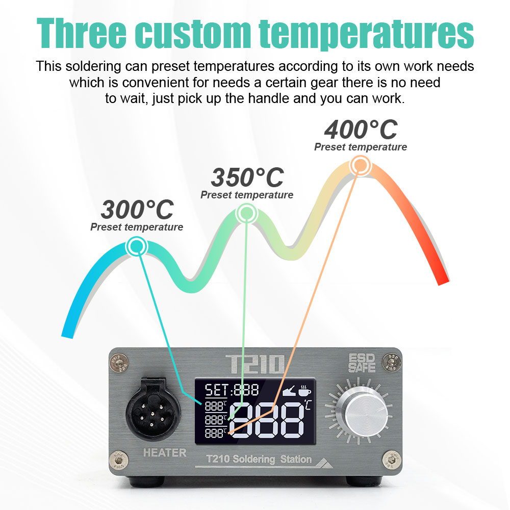 JCD T210 Smart Soldeerstation  - Electronics Repair Tools And Equipment recensie en prijs