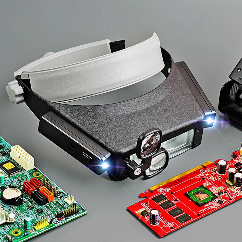 Nieuwe hoofdbandvergrootglas L - Electronics Repair Glasses recensie en prijs