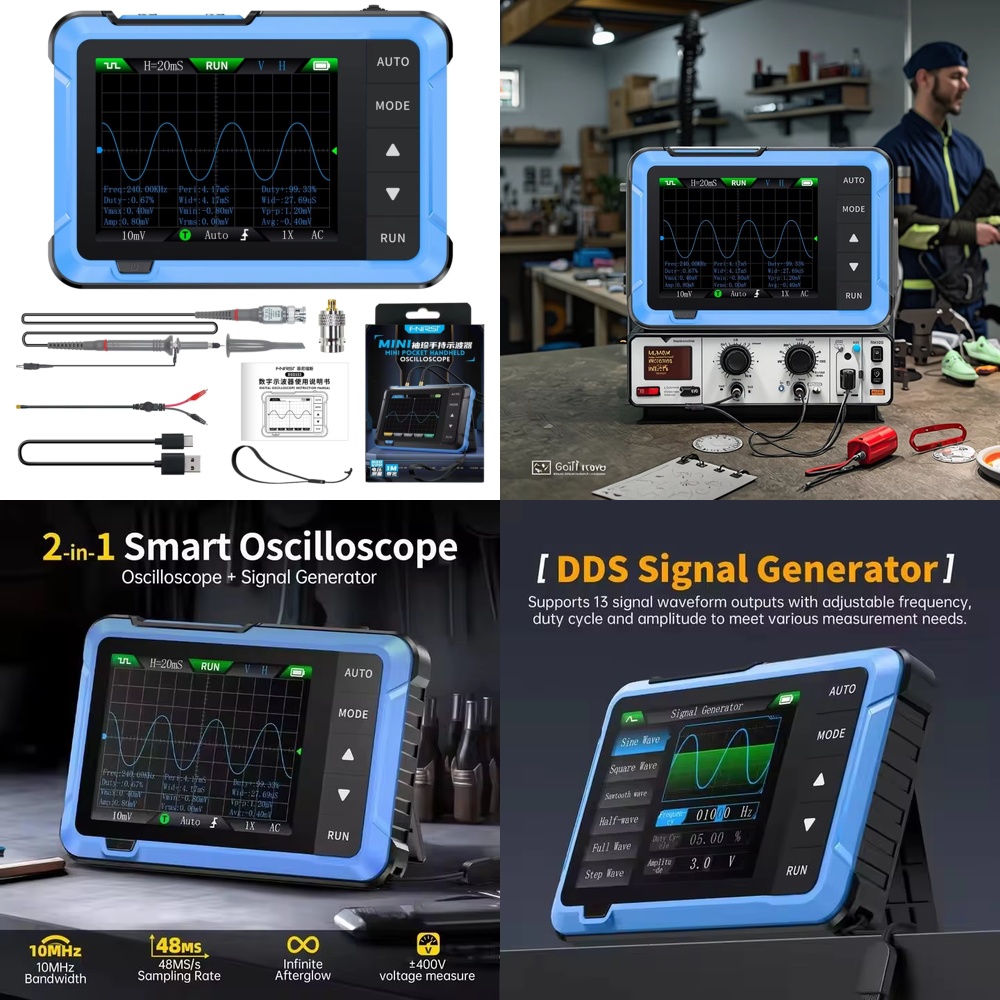 Voor DSO510 Mini Draagbare 2 i - Electronics Repair Tool recensie en prijs